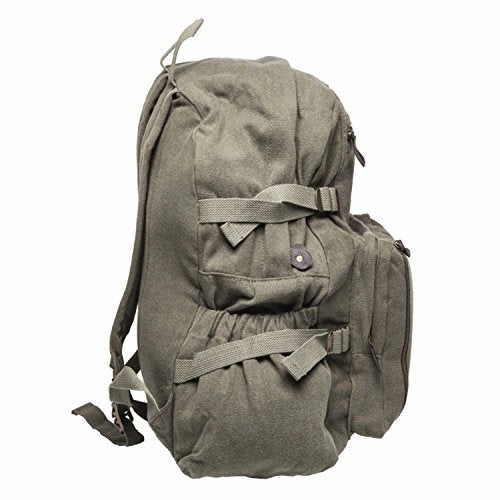 Zombie Outbreak Response Team Hello Kitty Backpack Bag, Olive & Black (Large)