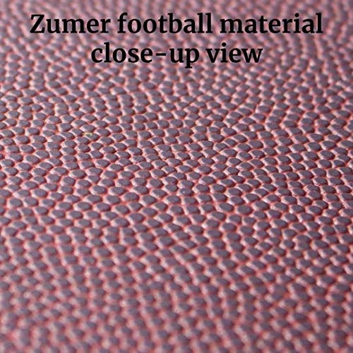 Zumer Sport Florida Gators Football Leather Travel Toiletry Kit Zippered Pouch Bag - Made from The Same Exact Materials as a Football - Brown